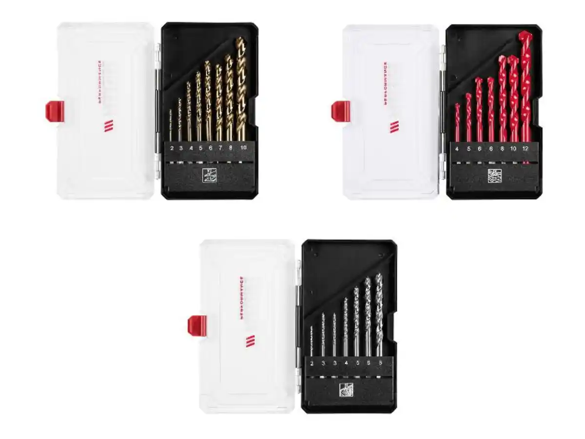 Bild 1 von PARKSIDE PERFORMANCE® Sechskant-HSS-Bohrer-Set / Sechskant-Steinbohrer-Set / Sechskant-Holzbohrer-Set