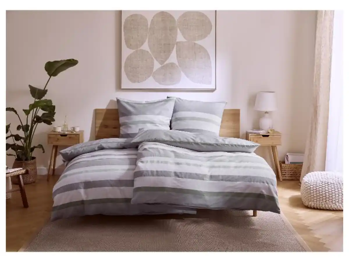 Bild 3 von LIVARNO® Renforcé-Bettwäsche-Set, 4-teilig, 135 x 200 cm