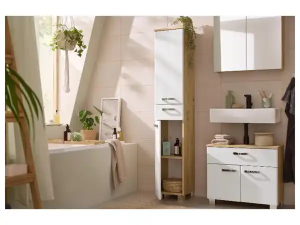 Bild 2 von LIVARNO® Premium-Waschbecken-Unterschrank »Palermo«