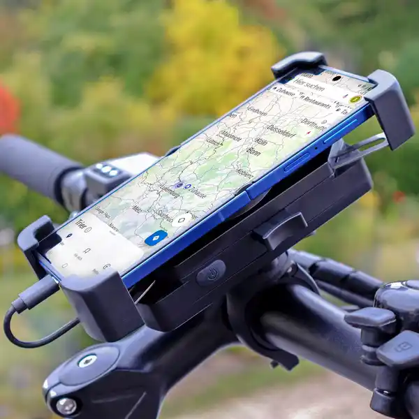 Bild 2 von RIDE+GO Smartphone-Halterung mit Powerbank