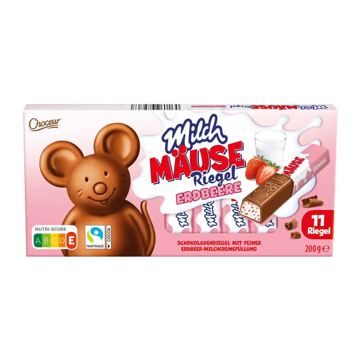 Bild 2 von CHOCEUR Milchmäuse-Riegel