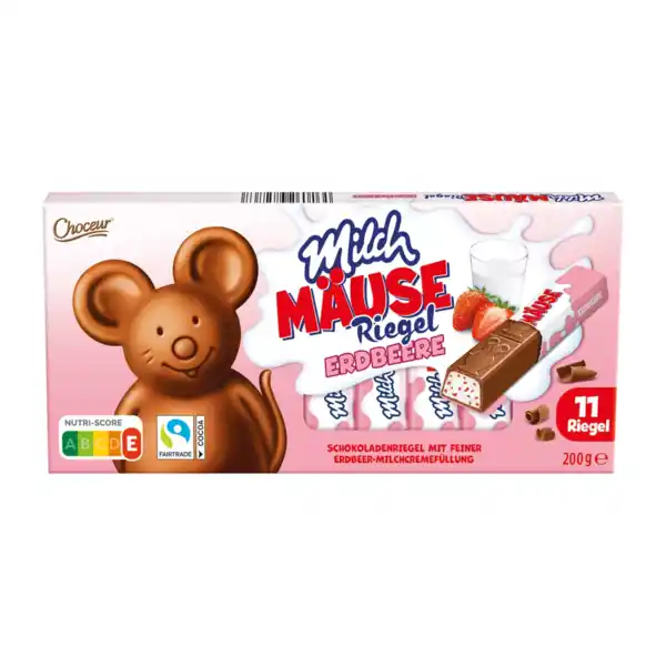 Bild 2 von CHOCEUR Milchmäuse-Riegel
