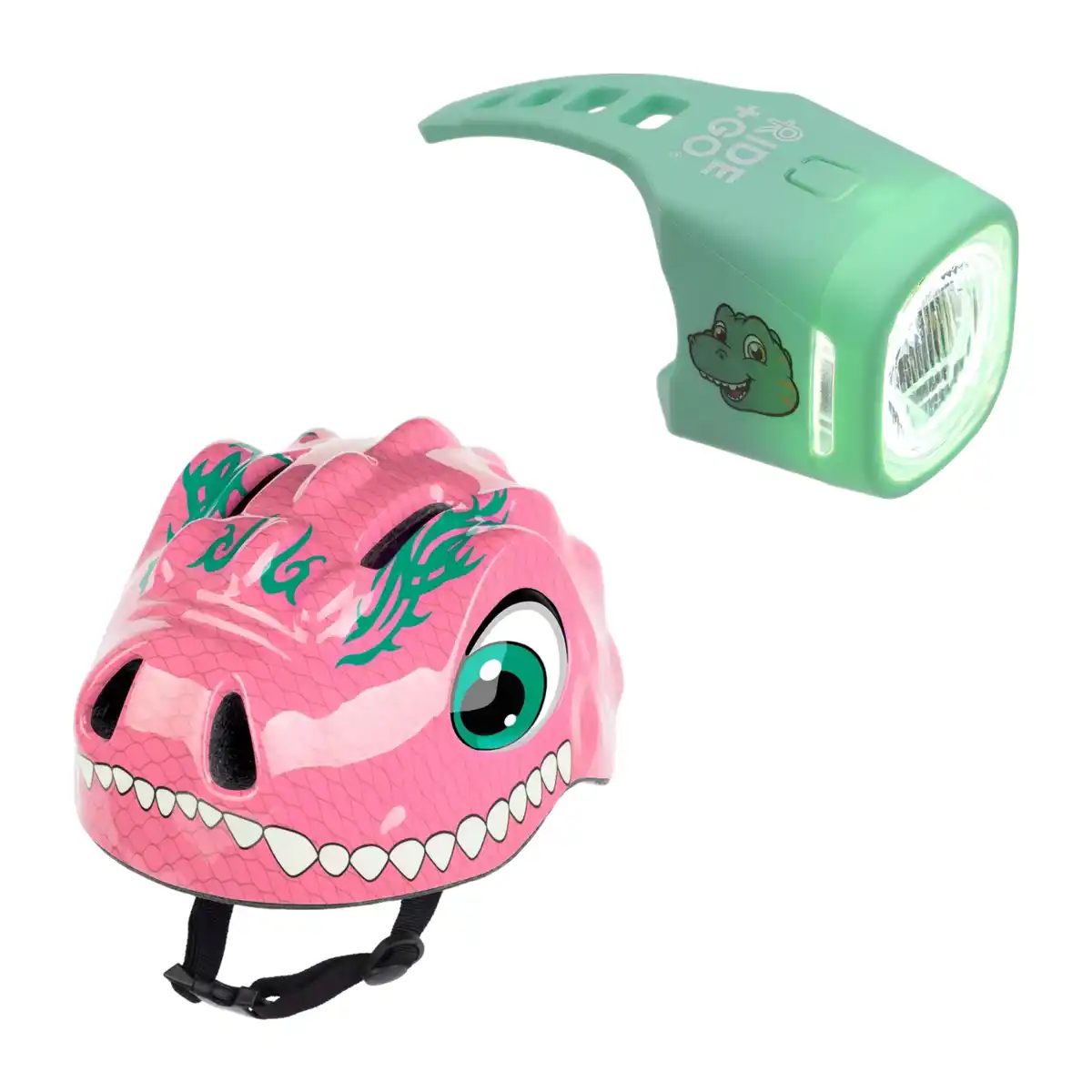 Bild 1 von RIDE+GO Kinder-Fahrrad-Set / -Helm