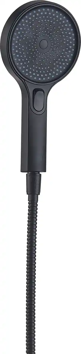 Bild 1 von Primaster Handbrause-Set Flavia 3 Strahlarten schwarz matt