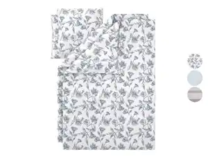 LIVARNO® Renforcé-Bettwäsche-Set, 4-teilig, 135 x 200 cm