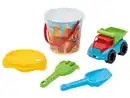Bild 2 von lupilu® Sandspielzeug mit Eimer / Lastwagen / Gießkanne / Eiscreme