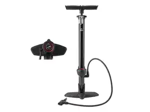 CRIVIT Standluftpumpe mit Manometer