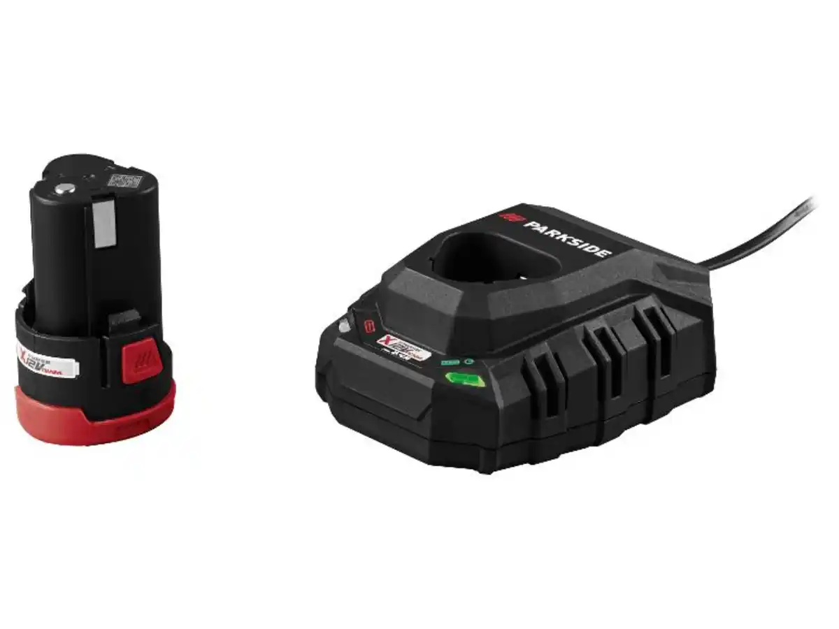 Bild 2 von PARKSIDE® 12 V Akku-Bohrschrauber-Set »PBSA 12 F5«, mit Akku und Ladegerät