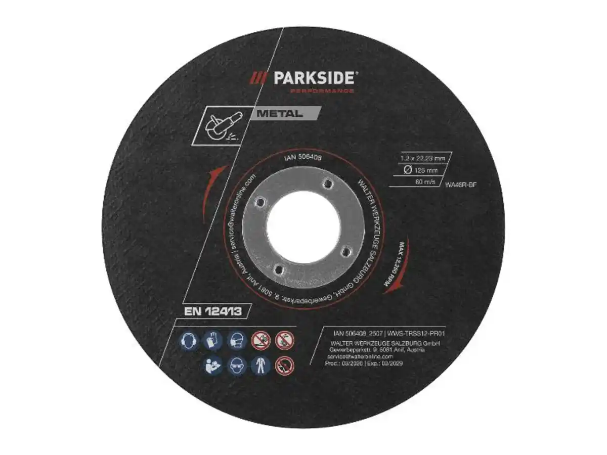 Bild 2 von PARKSIDE PERFORMANCE® Metall-Trennscheiben