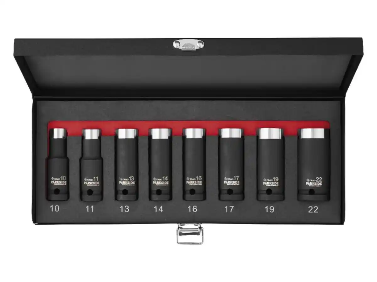 Bild 1 von PARKSIDE PERFORMANCE® Schlagnuss-Satz »PSNP 8 C3«