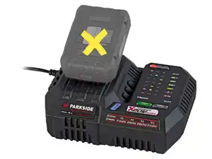 PARKSIDE PERFORMANCE® 20 V / 12 A Smart-Akku-Ladegerät »PLGS 2012 A1«, ohne Akku