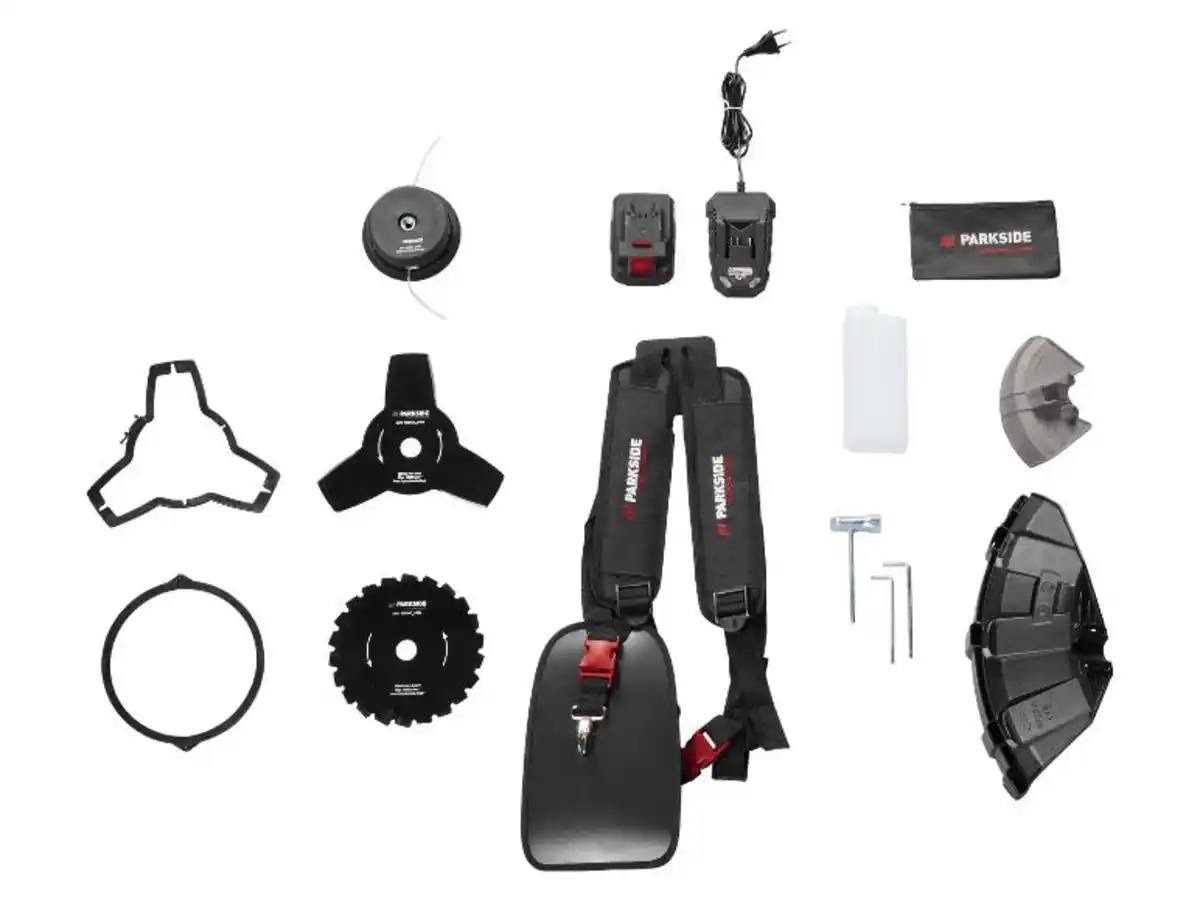 Bild 2 von PARKSIDE PERFORMANCE® Benzin-Sense mit Elektrostart »PPBS 3 B2«, mit Akku und Ladegerät