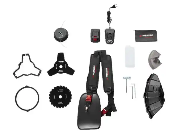 Bild 2 von PARKSIDE PERFORMANCE® Benzin-Sense mit Elektrostart »PPBS 3 B2«, mit Akku und Ladegerät