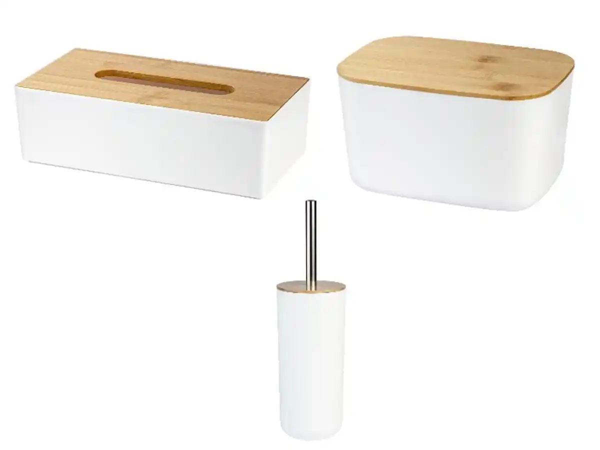 Bild 1 von LIVARNO® Toilettenbürste / Kosmetik-Taschentuchbox / Aufbewahrungsbox