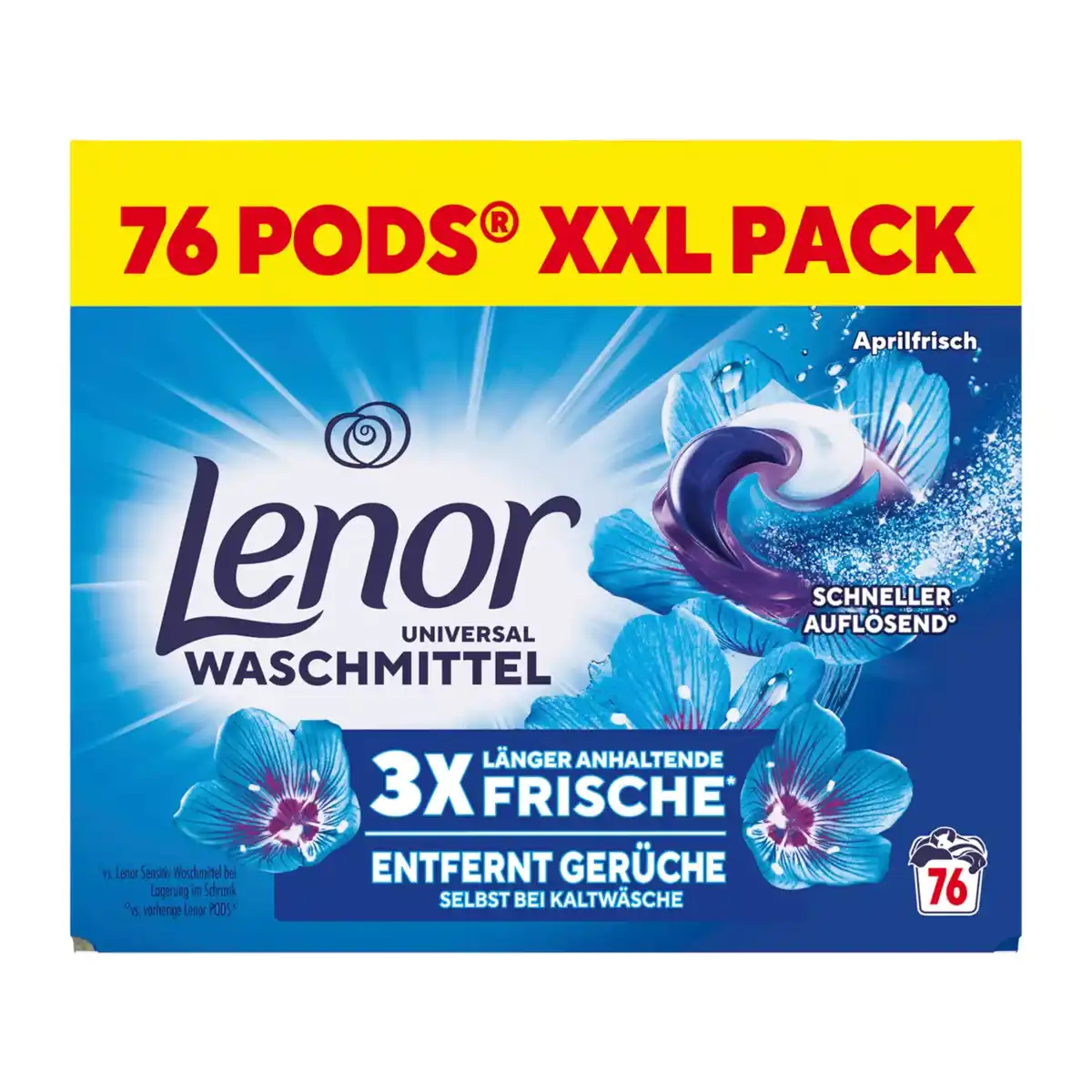 Bild 1 von LENOR All-in-1-Pods Color-Waschmittel Aprilfrisch