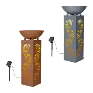 BELAVI Solar-LED-Pflanzsäule