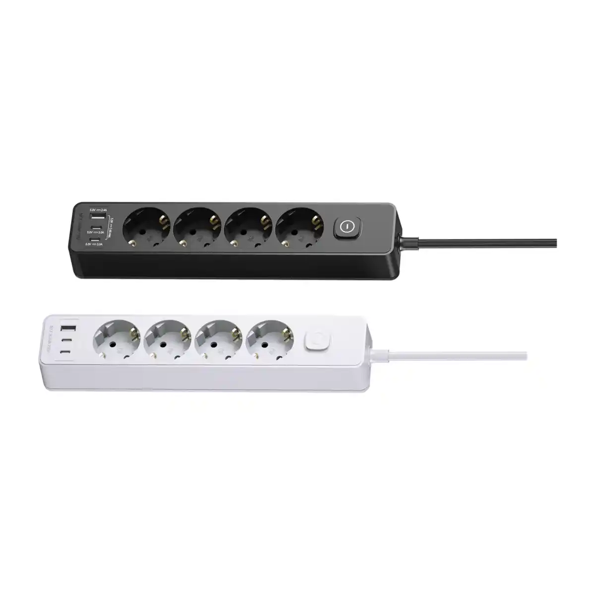 Bild 1 von WORKZONE 4-fach-Steckdosenleiste