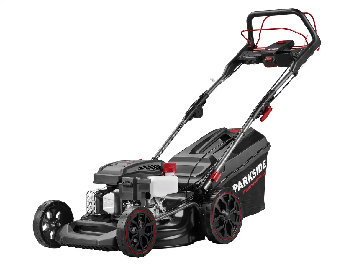 Bild 4 von PARKSIDE PERFORMANCE® Benzin-Rasenmäher »PPBRM 46 B2« mit Elektrostarter-Akku und Ladegerät