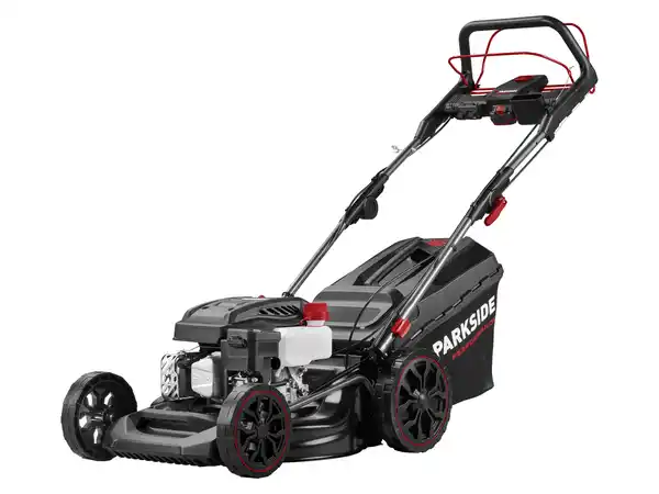 Bild 4 von PARKSIDE PERFORMANCE® Benzin-Rasenmäher »PPBRM 46 B2« mit Elektrostarter-Akku und Ladegerät