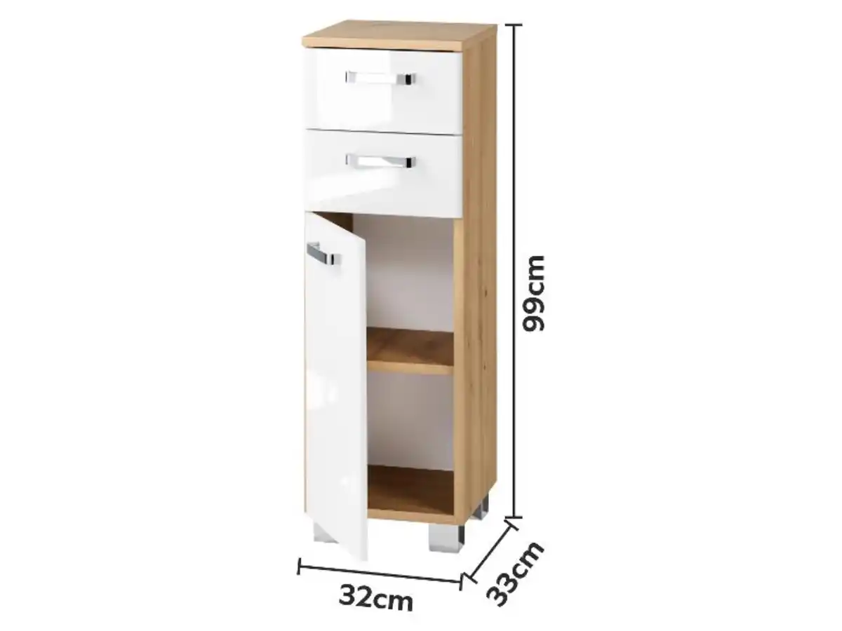 Bild 3 von LIVARNO® Premium-Bad-Seitenschrank »Palermo«