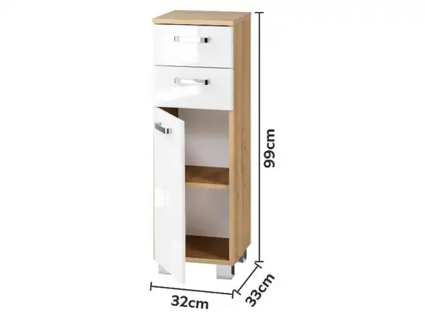 Bild 3 von LIVARNO® Premium-Bad-Seitenschrank »Palermo«