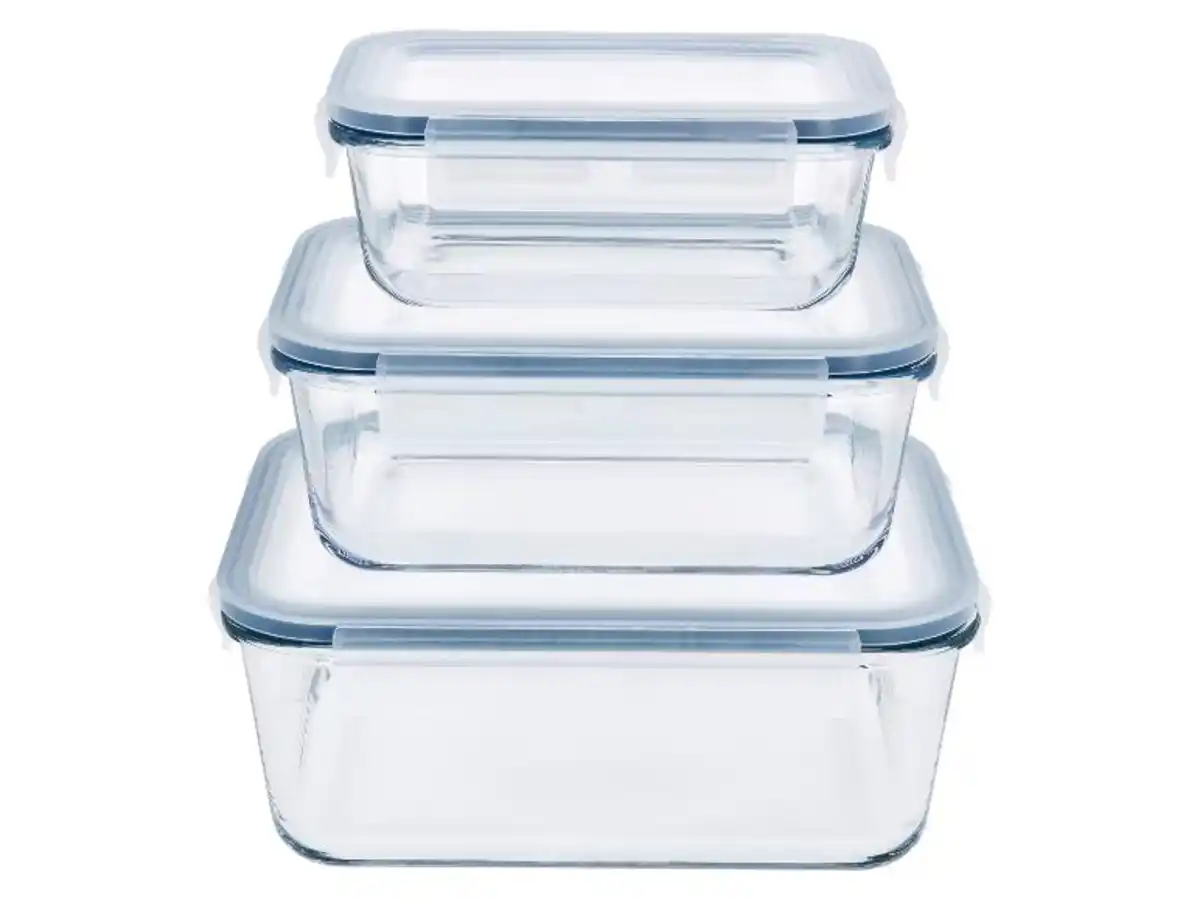 Bild 2 von SILVERCREST® Glasfrischhaltedosen-Set