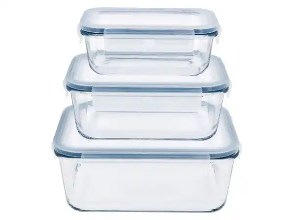 Bild 2 von SILVERCREST® Glasfrischhaltedosen-Set