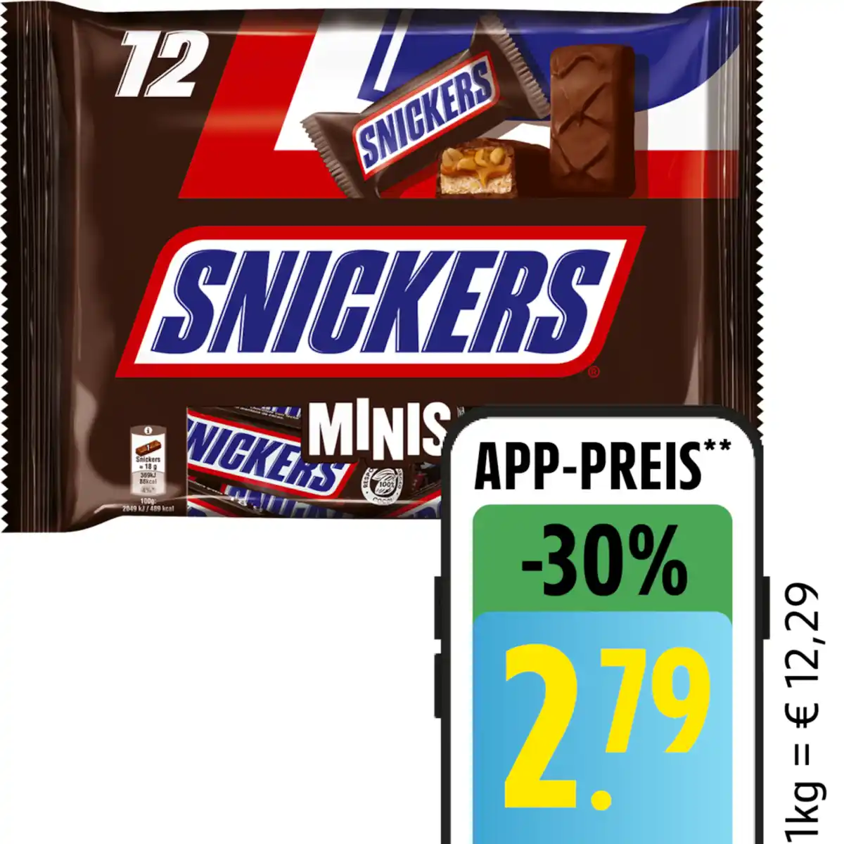 Bild 1 von Mini Schokoriegel