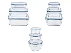 SILVERCREST® Glasfrischhaltedosen-Set