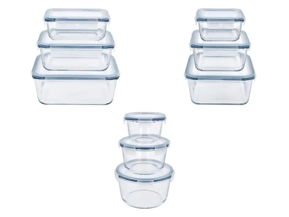 Bild 1 von SILVERCREST® Glasfrischhaltedosen-Set