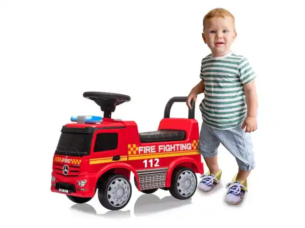 Bild 2 von JAMARA Rutscher Mercedes-Benz Antos »Feuerwehr«, mit Sirene ""