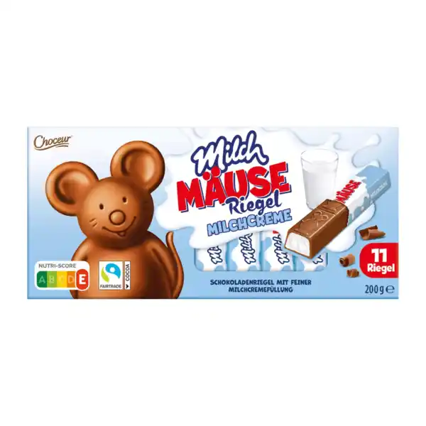 Bild 3 von CHOCEUR Milchmäuse-Riegel