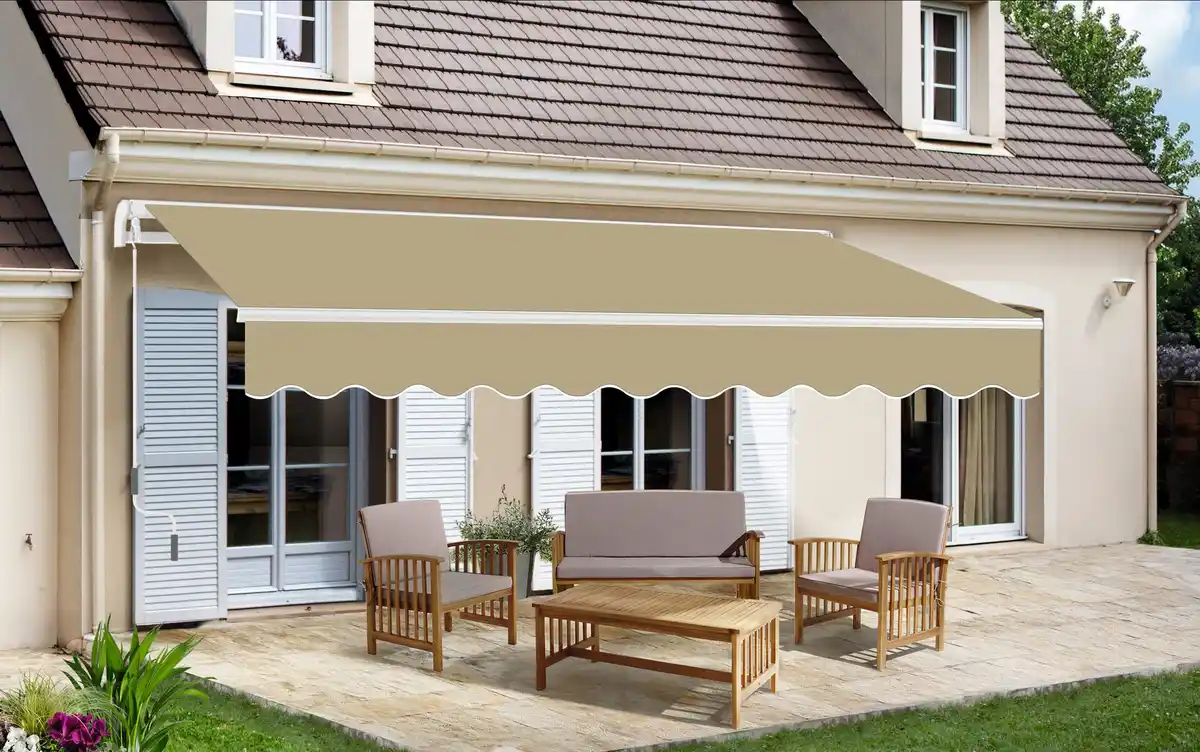Bild 1 von Trendline Gelenkarm-Markise 2,95 x 2,5 m beige