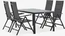 Bild 1 von MARIELYST L150 Tisch + 4 MYSEN Stühle grau