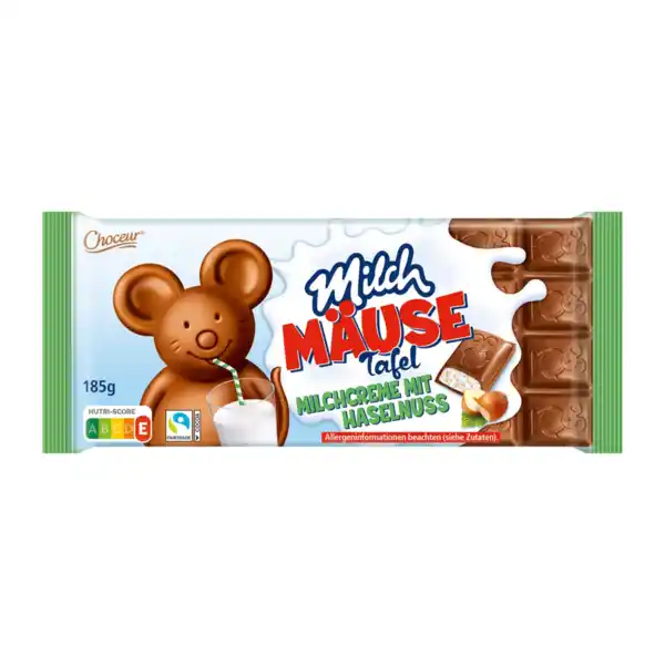 Bild 2 von CHOCEUR Milchmäuse-Schokoladentafel