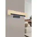 Bild 2 von EGLO Wand-/Deckenleuchte »CAMACHO«, stahl, holz, 3000K