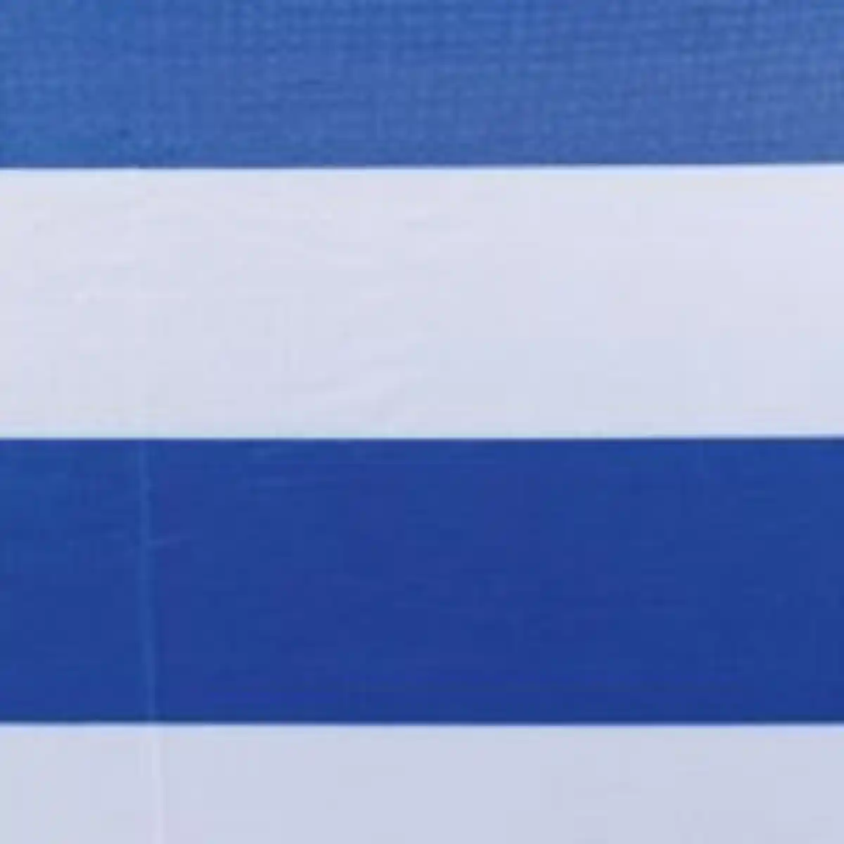 Bild 2 von Strand-/ Sonnenschirm - Weiß/Blau gestreift