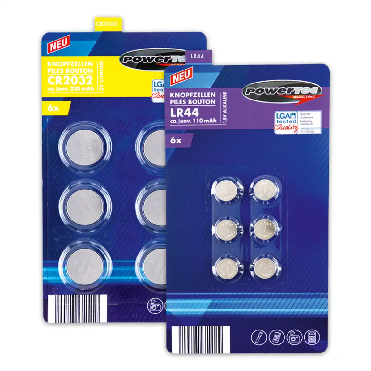 Bild 1 von Powertec Electric Knopfzellen