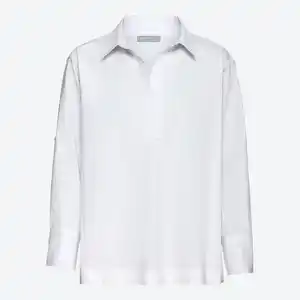 Damen-Bluse mit Hemdkragen