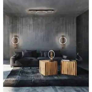 EGLO Wand-/Deckenleuchte »BOYAL«, stahl, holz, 3000K