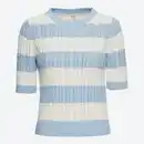Bild 3 von Damen-Kurzarm-Pullover mit Zopfmuster