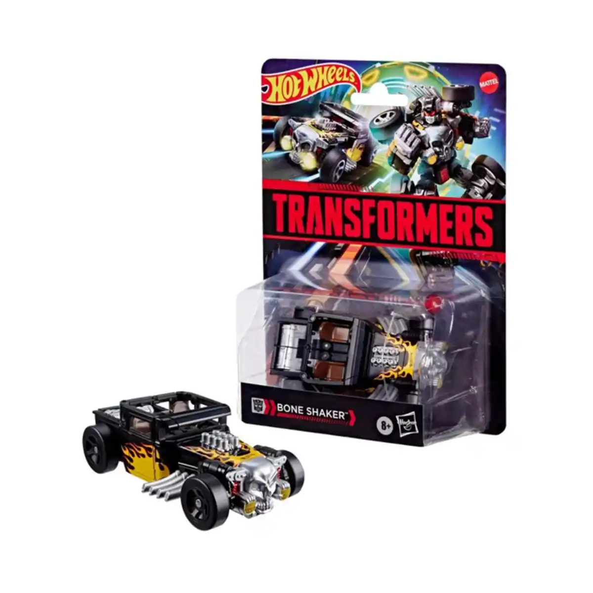 Bild 1 von Transformers - Hot Wheels - 2in1 Fahrzeug - Bone Shaker