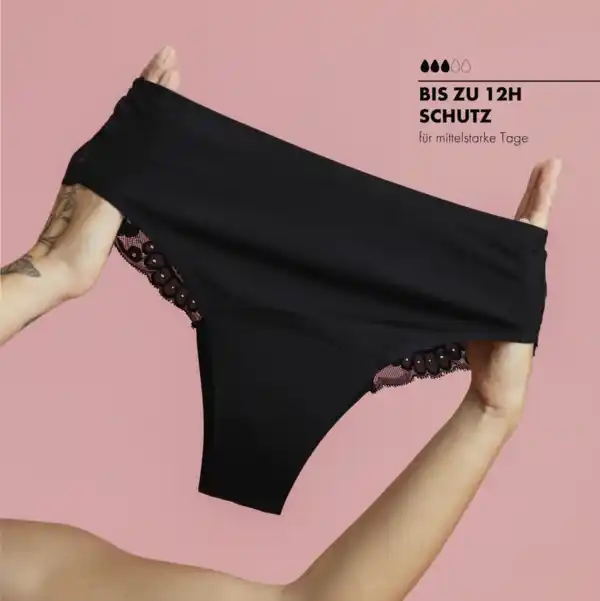 Bild 2 von dais Periodenunterwäsche Brazilian schwarz Gr. S, 4 g