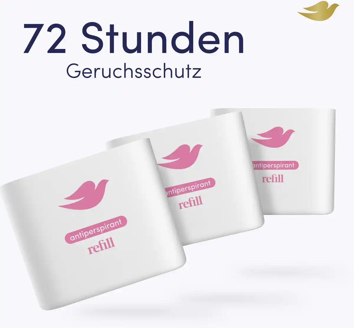 Bild 3 von Dove Refill Starter Kit Deodorant No. 44 Blüten- Rote Früchte Duft, 35 ml