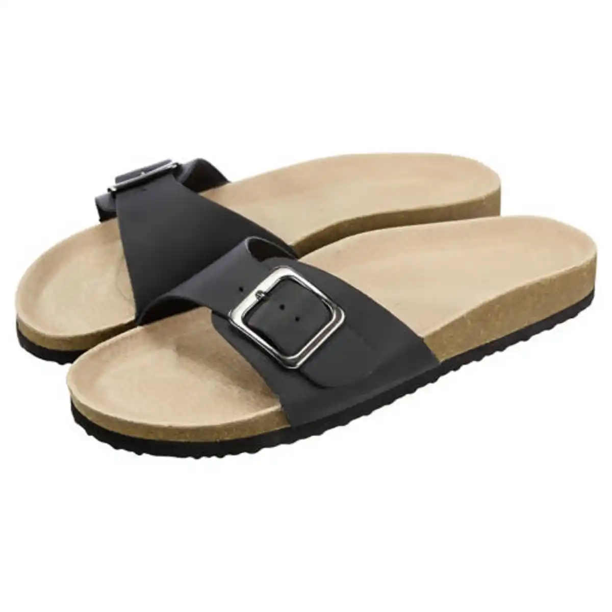 Bild 1 von UP2FASHION Damen oder Herren Tieffußbettpantoletten, Damen, Schwarz, 37