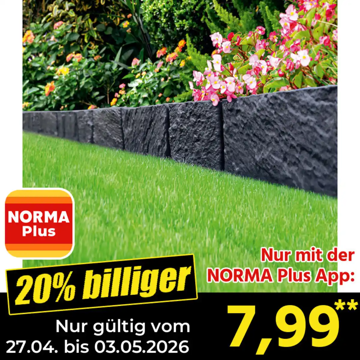 Bild 1 von Powertec Garden Beetumrandung