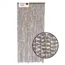 Bild 1 von Flauschvorhang 90x200cm taupe-weiß meliert, Fliegenschutz, Türvorhang Wohnwagen