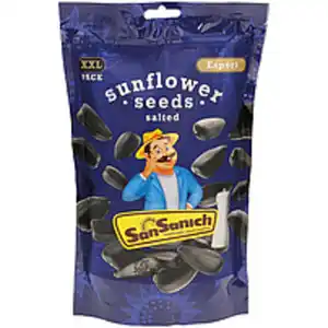 "San Sanich"- Sonnenblumenkerne in Schale, geröstet und gesa...