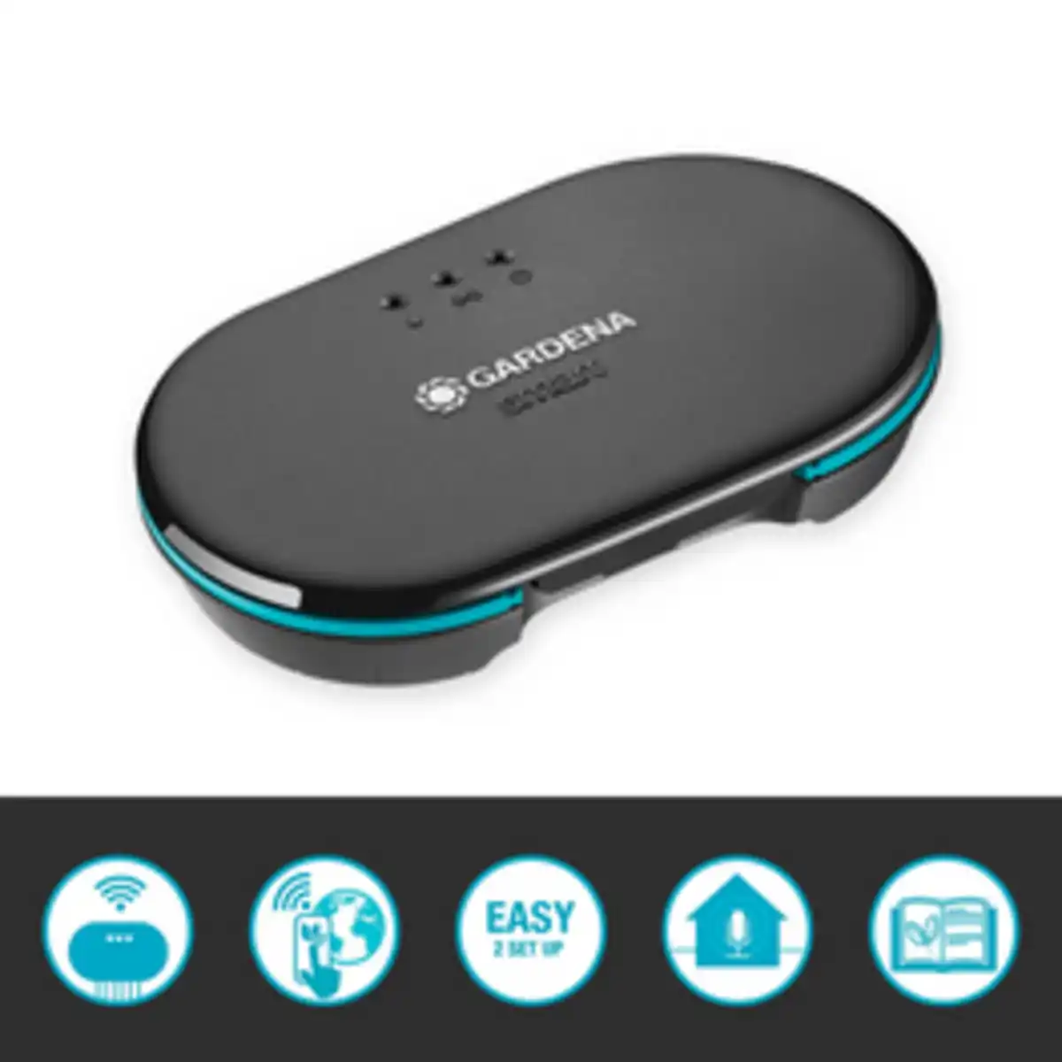 Bild 2 von GARDENA Bewässerungssteuerung, »Smart System«, LxBxH: 21x13,8x3,3 cm, schwarz