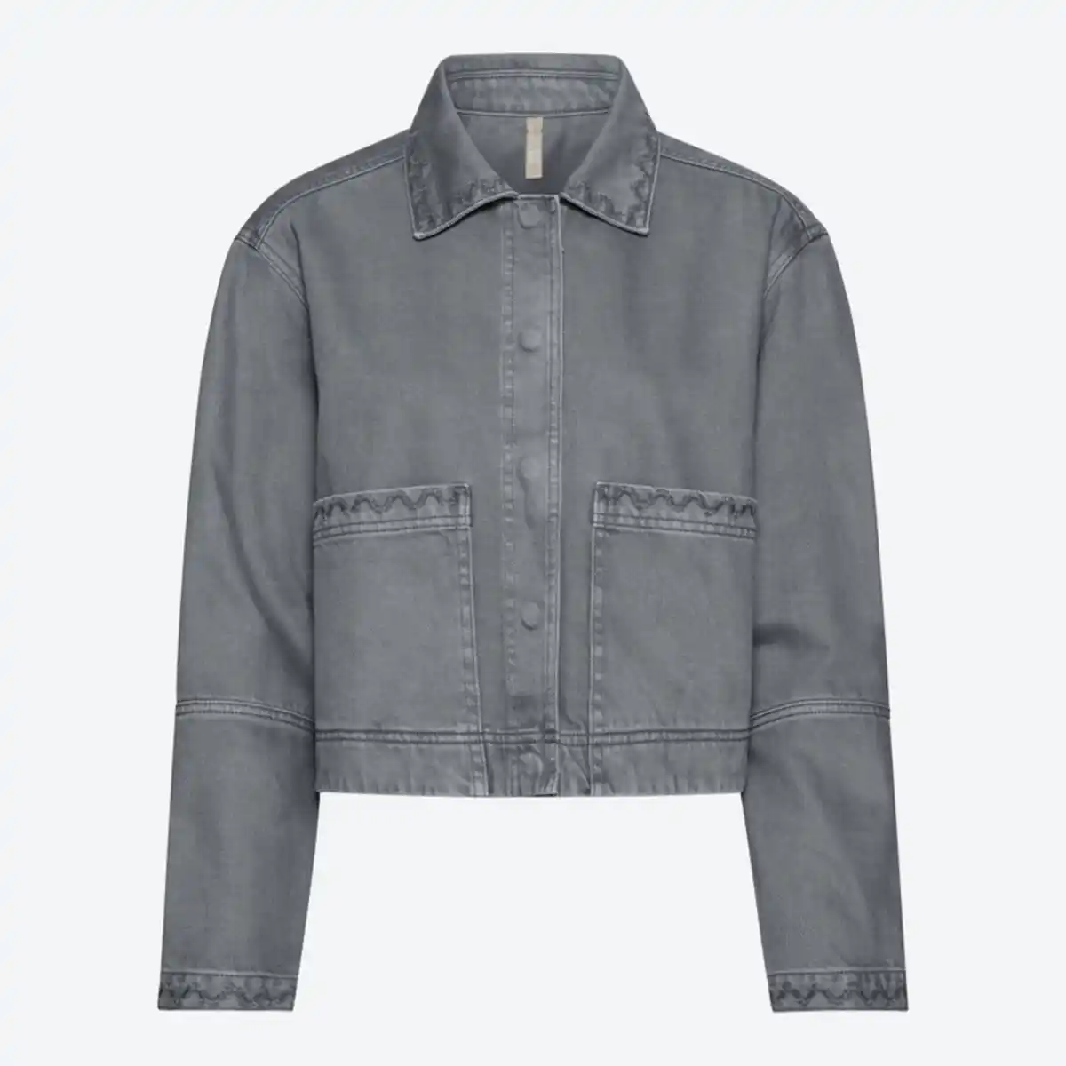 Bild 2 von Damen-Jeansjacke mit Stickerei